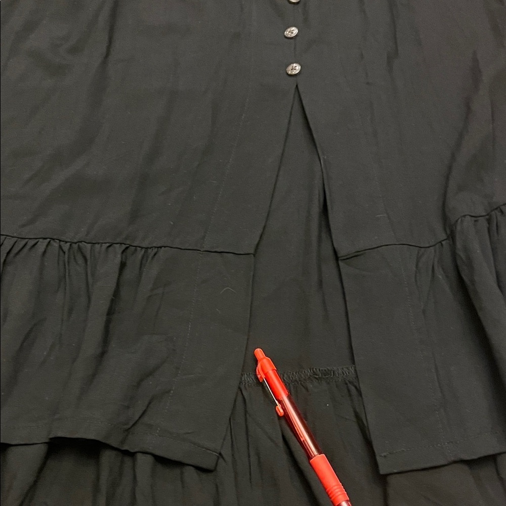 Divah  Elegant Black High-Low Skirt size L - Picture 8 of 15